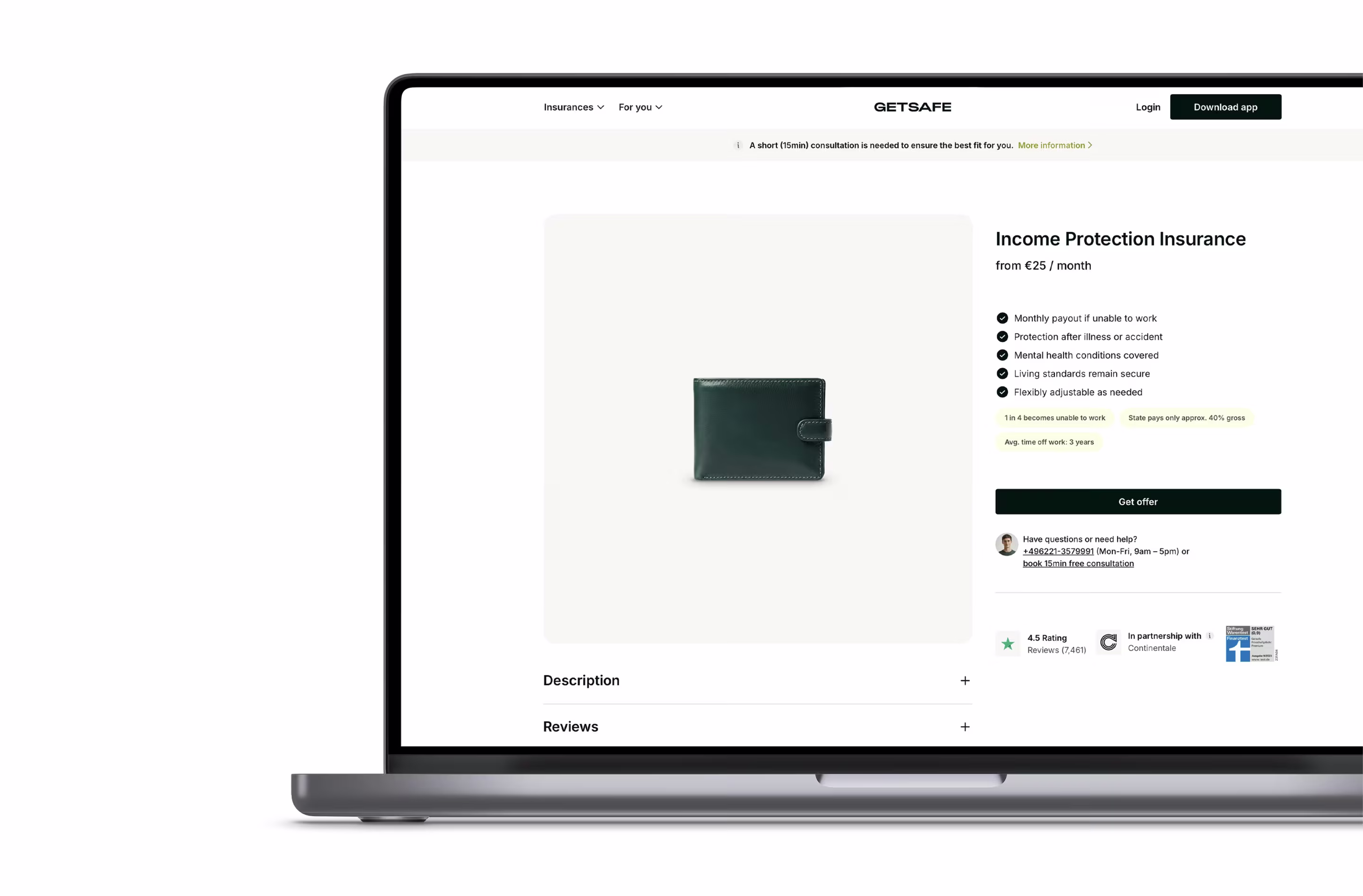 Getsafe — Detail 18