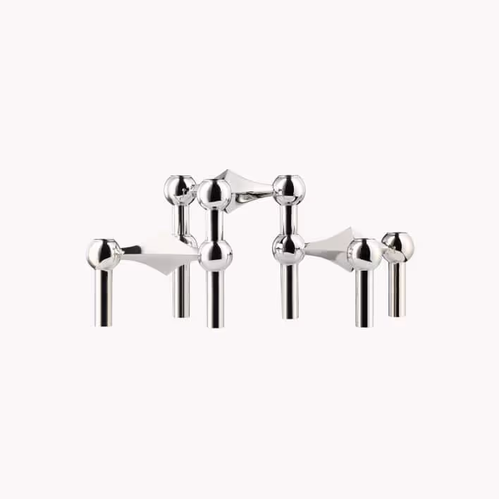Candle Holder, Stoff Nagel