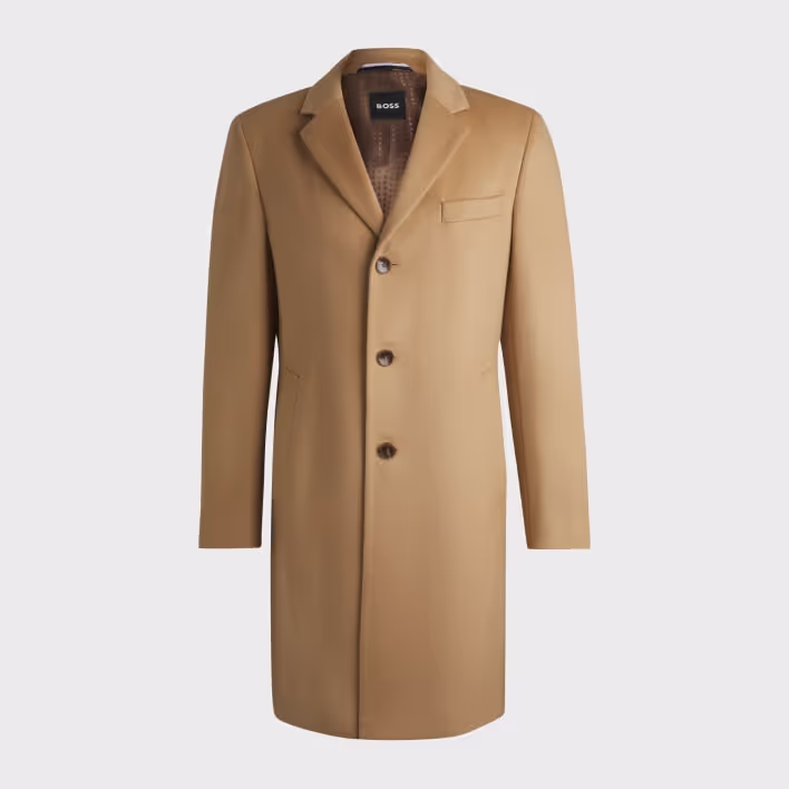 Classic coat · beige, Boss