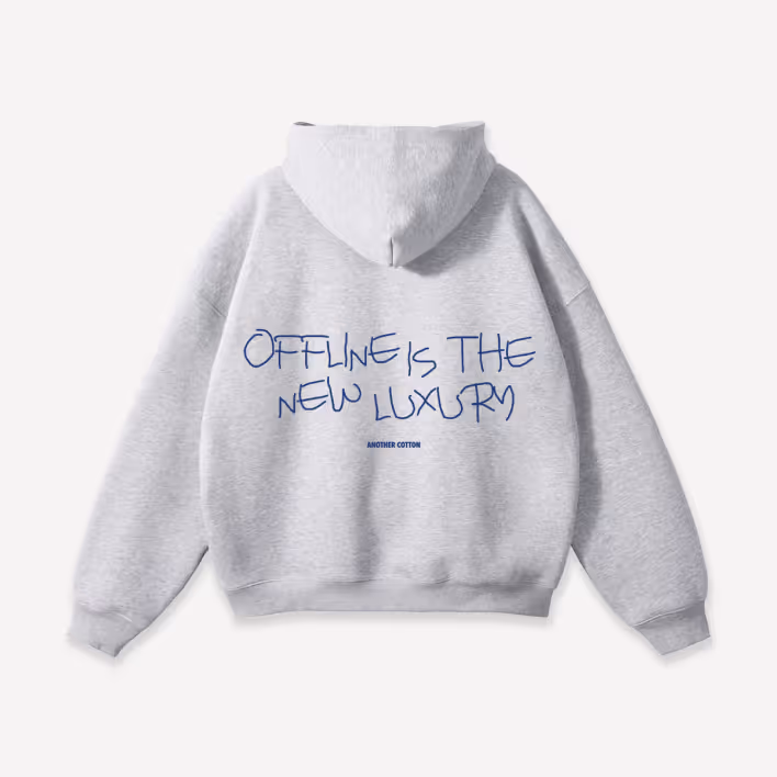 Offline Scribble Hoodie, Another Cotton